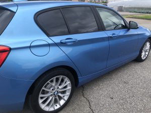 BMW118dカーフィルム施工事例