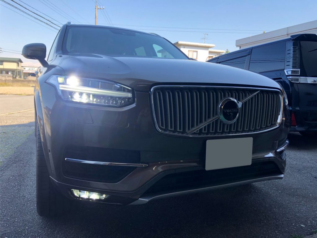 ボルボ　XC90シートコーティング施工