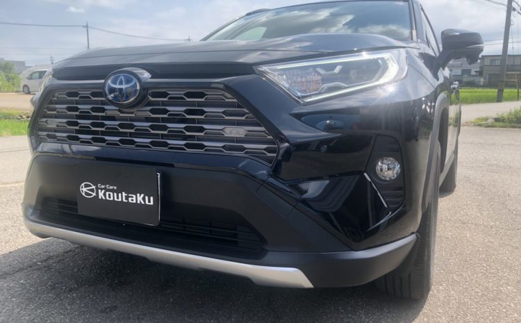 トヨタRAV4　コーティングメンテナンス