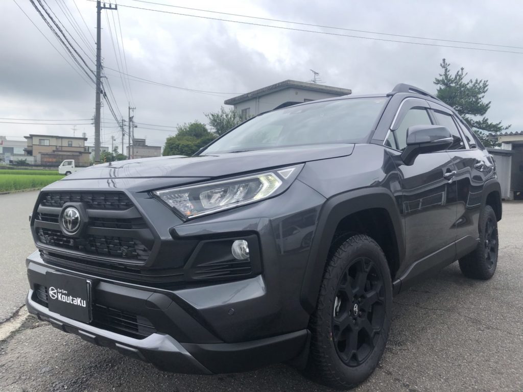 トヨタRAV4　ガラスコーティグ施工例