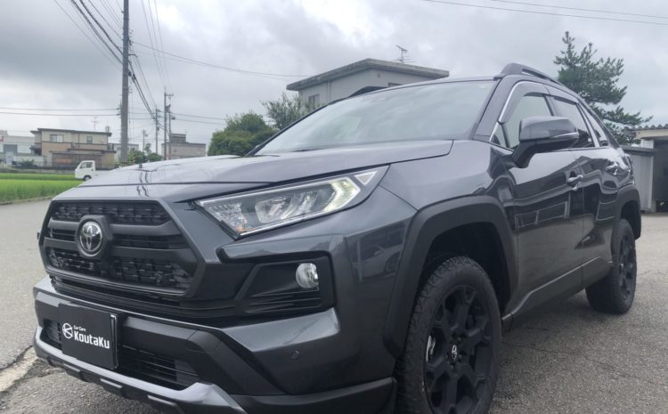 トヨタRAV4　ガラスコーティグ施工例