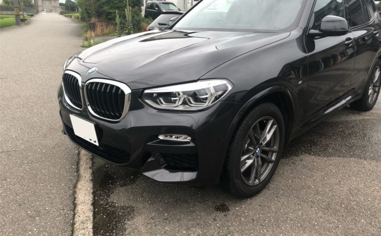 BMW X3 カーフィルム施工日誌