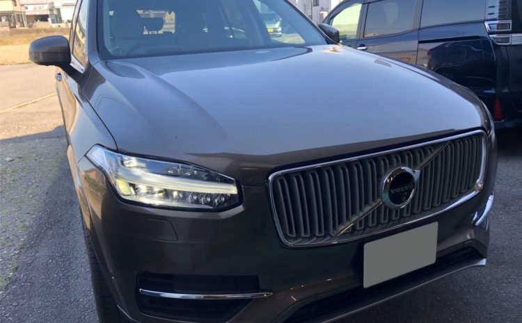 ボルボ　XC90シートコーティング施工