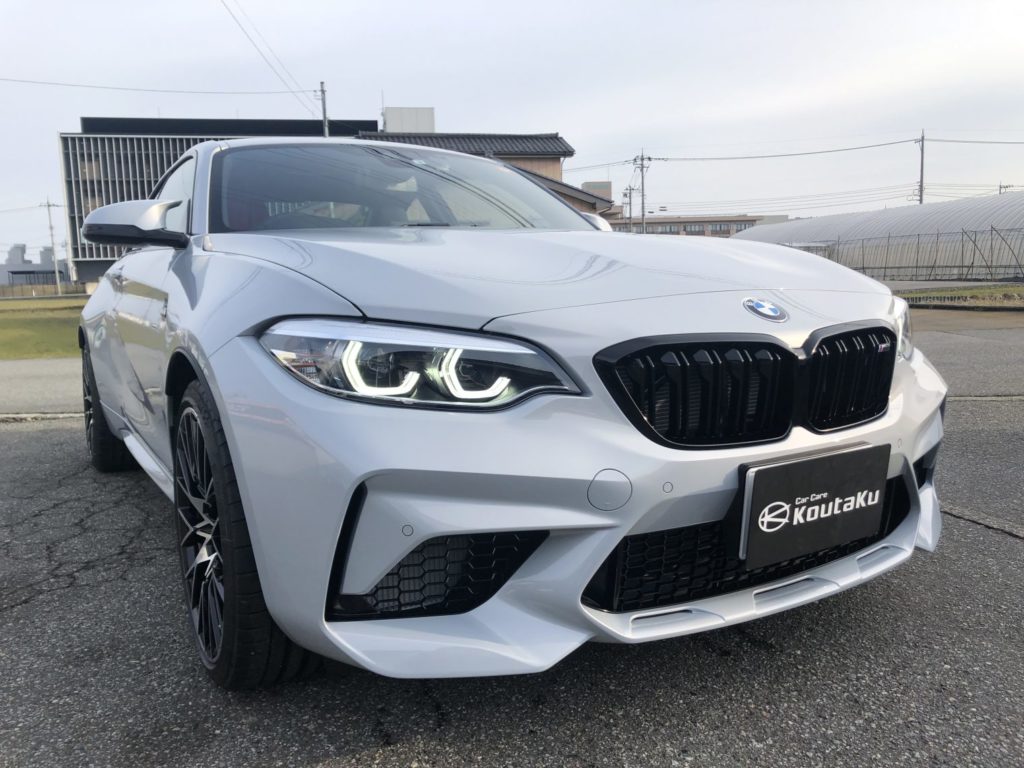 BMW M2 ガラスコーテイング施工事例