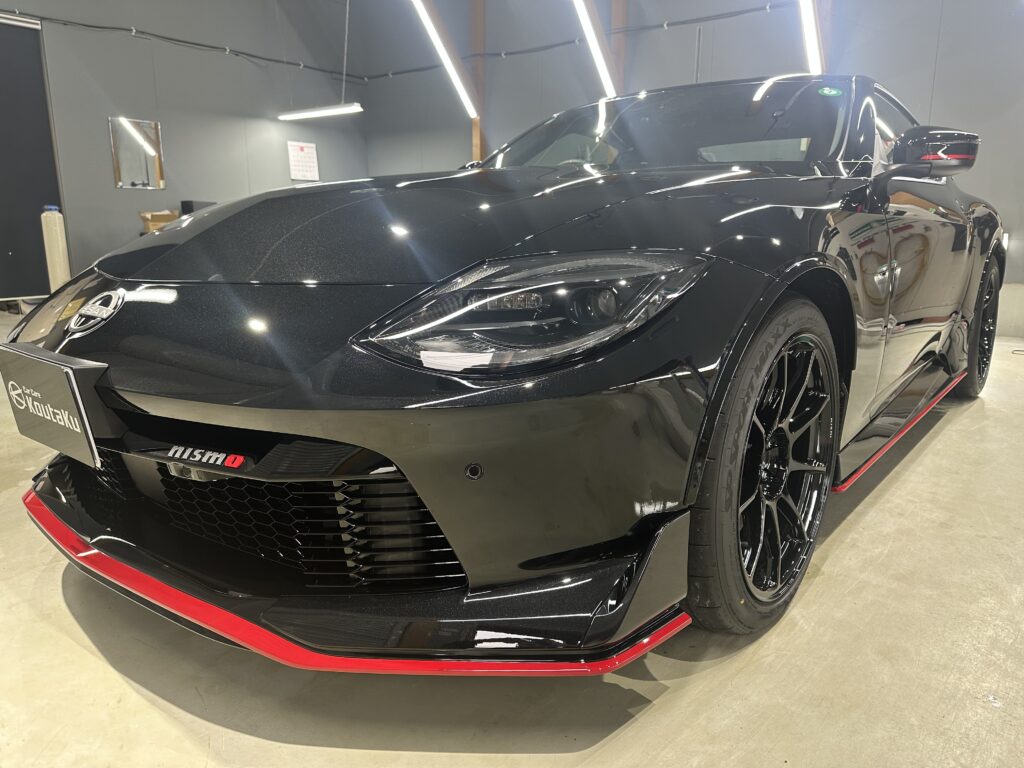 日産フェアレディZ NISMO・鏡面磨き作業+セラミックコーティング施工事例　富山県黒部市Ｔ様