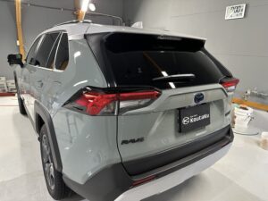 RAV4花粉シミ除去・コーティング施工例