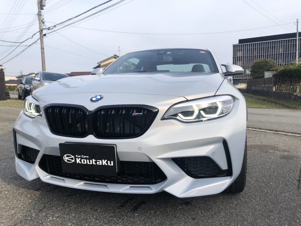 BMW M2 ガラスコーテイング施工事例