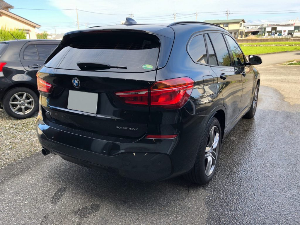 BMW X1カーフィルム施工事例