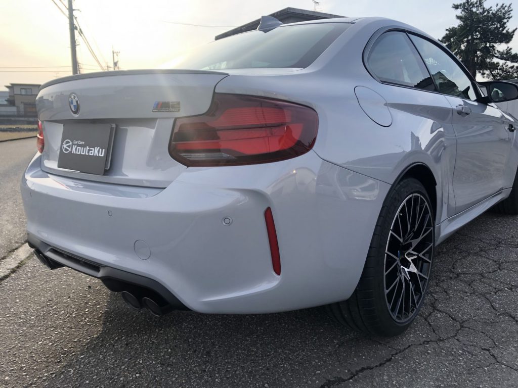 BMW M2 ガラスコーテイング施工事例