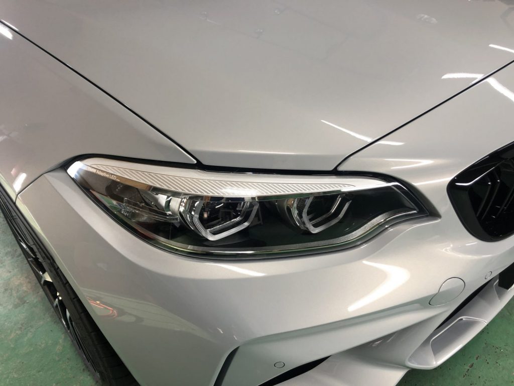 BMW M2 ガラスコーテイング施工事例