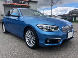 BMW118dカーフィルム施工事例