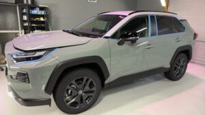 RAV4花粉シミ除去・コーティング施工例