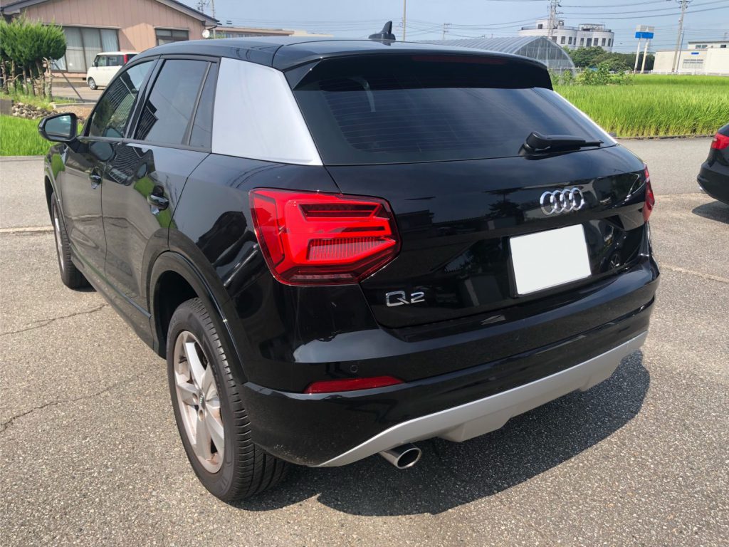 AUDIＱ２　カーフィルム施工例