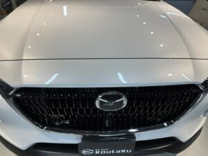 マツダ　CX-60　ガラスコーティング施工例