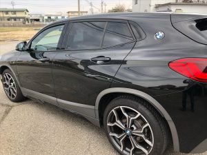 BMW・X2　カーフィルム施工事例