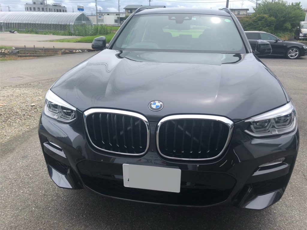 BMW X3 カーフィルム施工日誌