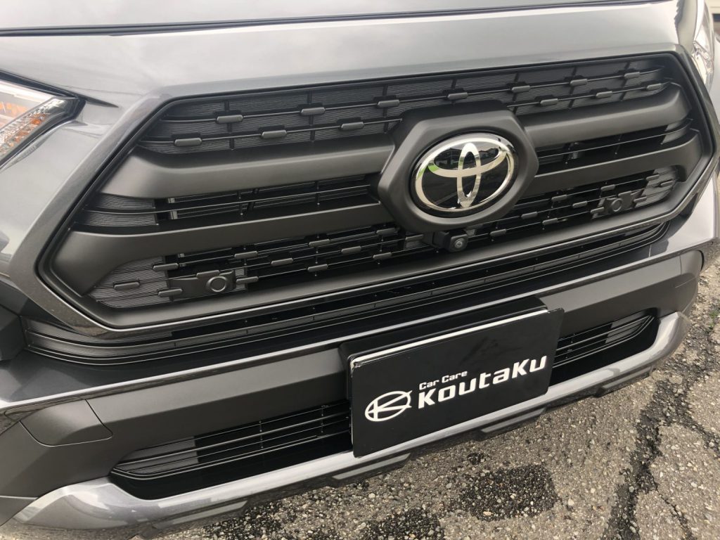 トヨタRAV4　ガラスコーティグ施工例