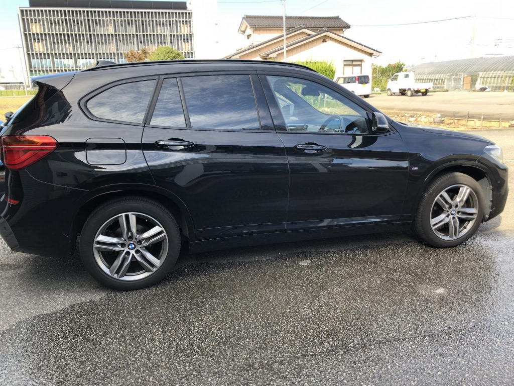 BMW X1カーフィルム施工事例